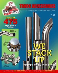 IOWA80.COM Releases New Trucking Accessories Catalog This Week – Includes  Over 475 New Items!